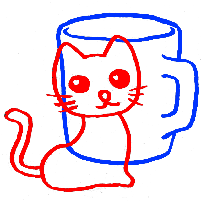 cat and mug
