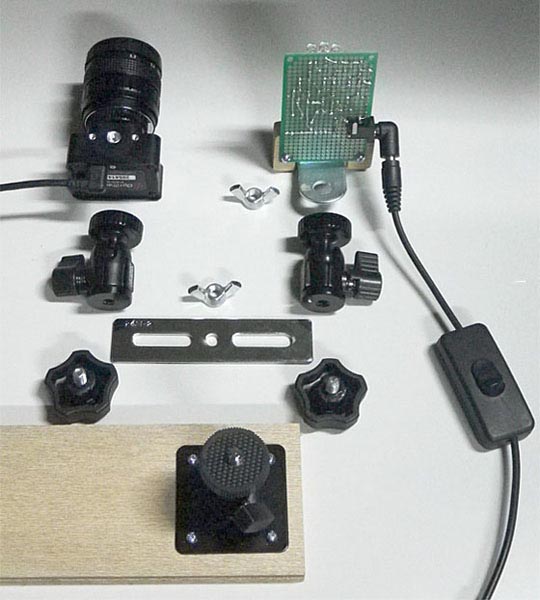 Components of the camera unit